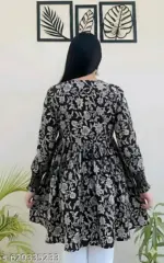Rayon Printed Kurti - Image 2