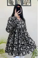 Rayon Printed Kurti - Image 3